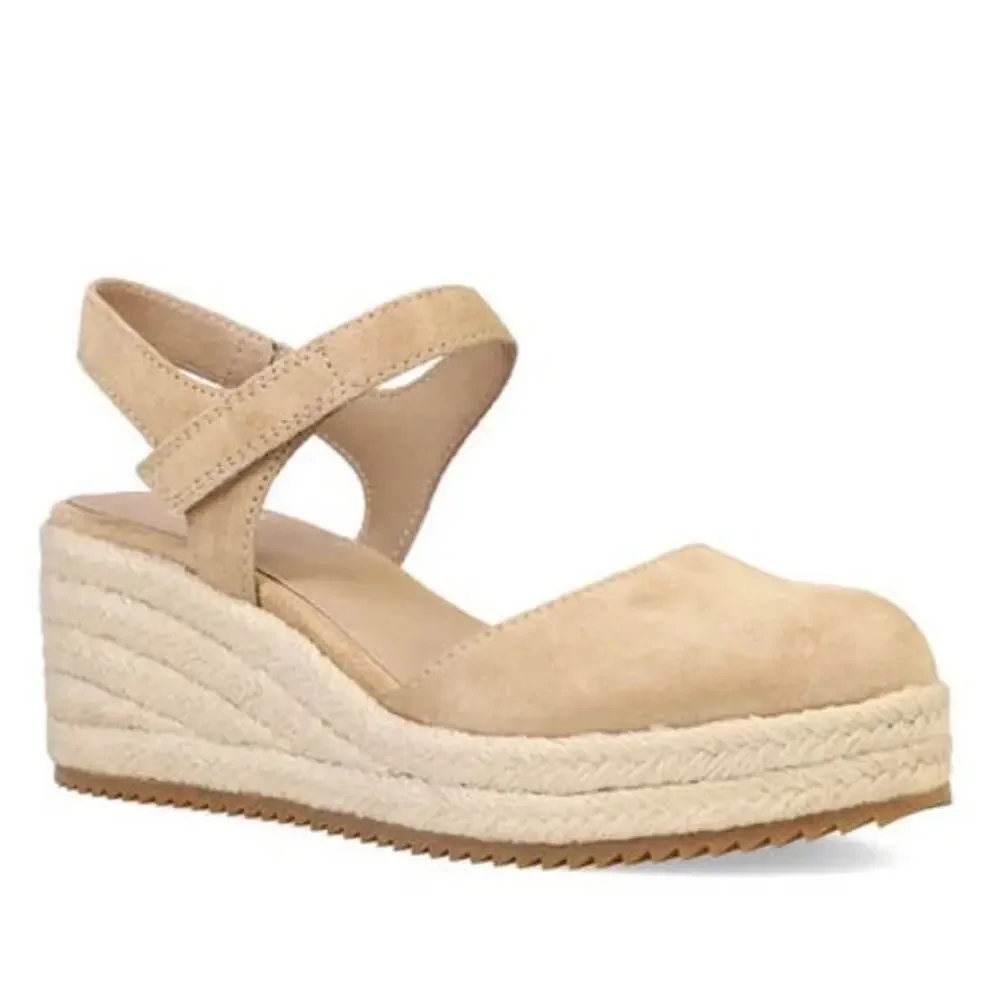 Eileen Fisher Nessa Espadrille Wedge Sandal Size 10 New